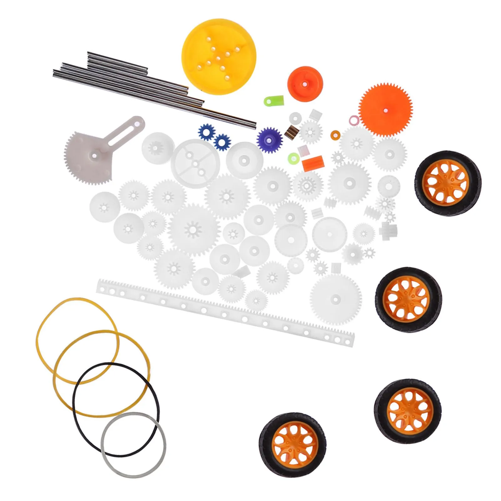 Plastic Motor Gear Kits Complete Small Multiple Worm Gear Set Repair Automobile Cars Replacement for Robot motor gear