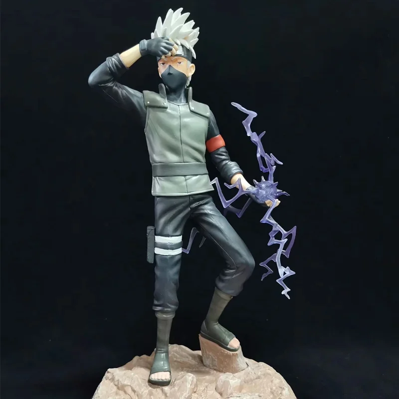 

Anime Naruto Hatake Kakashi GK MuHou PVC Action Figure Collectible Model Doll Toy 32cm