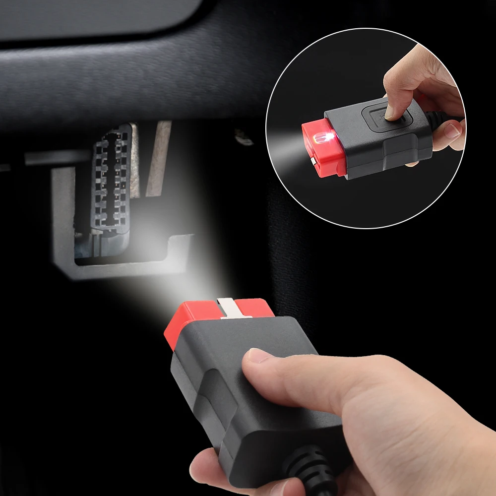 Multidiag Pro+ 2020 Interfaccia Diagnostica OBD2 Bluetooth – Scanner Per Auto E Camion Con 8 Cavi, Keygen NEC, Software 3 In 1