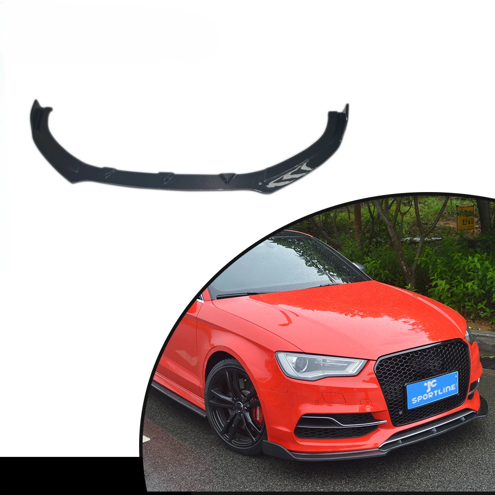 

Передняя губа из углеродного волокна для Audi A3 S-LINE S3 4-Door 2014-2016