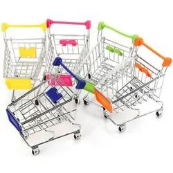 Mini chariot de supermarché, jouets pour enfants, Simulation de supermarché, jouet de jeu, chambre d'enfants, panier de rangement de bureau, décoration de la maison 