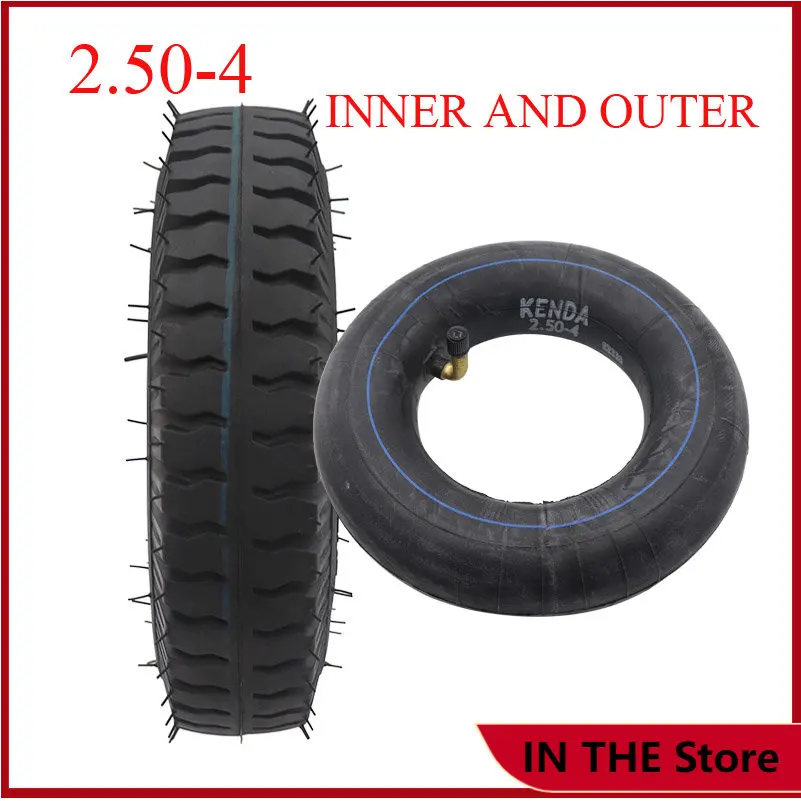 

Внешняя шина Tireinner 2,50-4, для газовых и электрических скутеров, запчасти для велосипедных шин