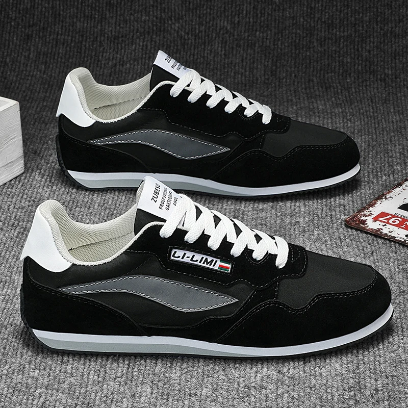 Spring New Green Casual Outdoor Mens Sneakers Breathable Walking Running Shoes for Men Original Tennis Fashion Men Sport Shoes