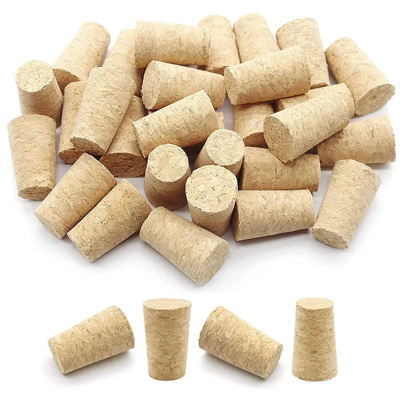 500pcs-tapered-wine-cork-reusable-wood-corks-creative-portable-sealing-wine-stopper-wine-bottle-cover-for-bottles-wine