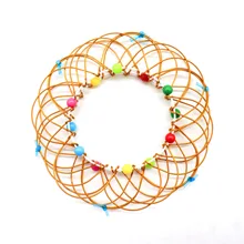 

New Mandala Unzip Toy Variety Flower Basket Thirty-Six Variable Mild Steel Hoop Children's Toy Kids DIY Creative Handicraft Toy
