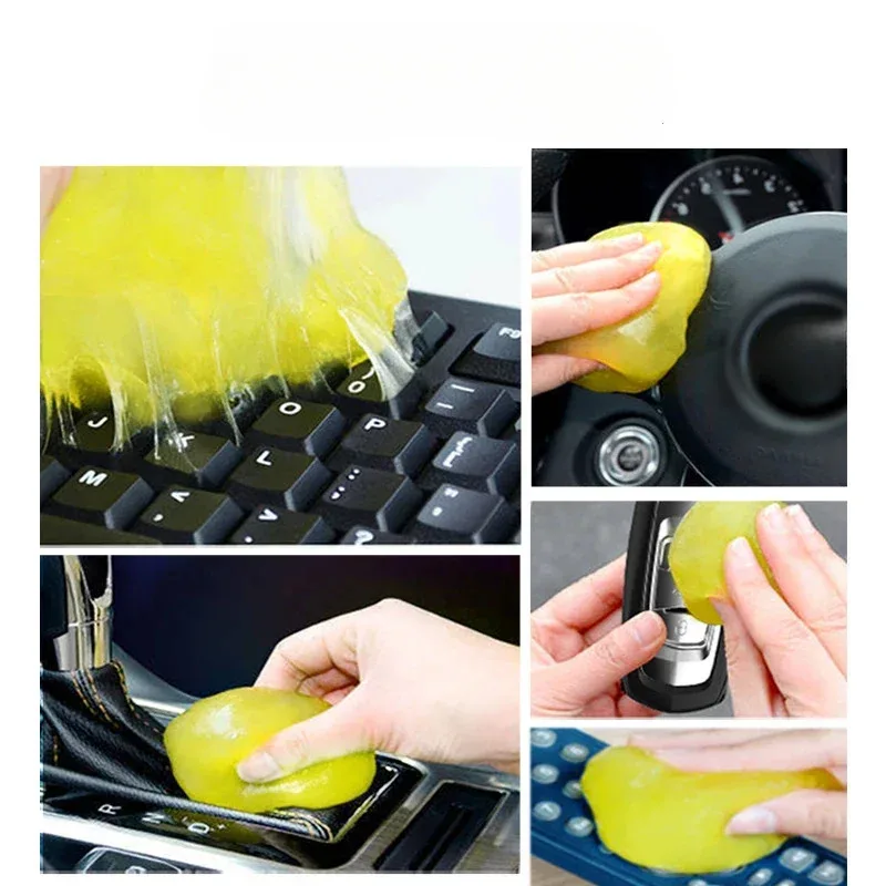 160G super dust clean clay dust keyboard cleaner slime toys cleaning gel car gel mud putty kit USB for laptop cleanser glue cleaning gel car cleaning gel
