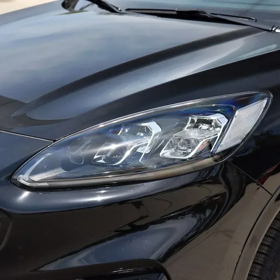 Headlight Cover Transparent Lampshade Replacement Lens Compatible With Ford Edge 2019-2022 (Left Side)