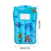 Inflatable Pool Float Cartoon Pool Raft for Kids Garden Water Pool Toy Foldable Nonleak Kids Surfboard Party Favor 6