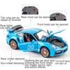 1:32 911 Turbo S Alloy Car Toy Model Metal Body Diecasts Super Sport Car with Pull Back Function Vehicle Toys for Children Gifts 2