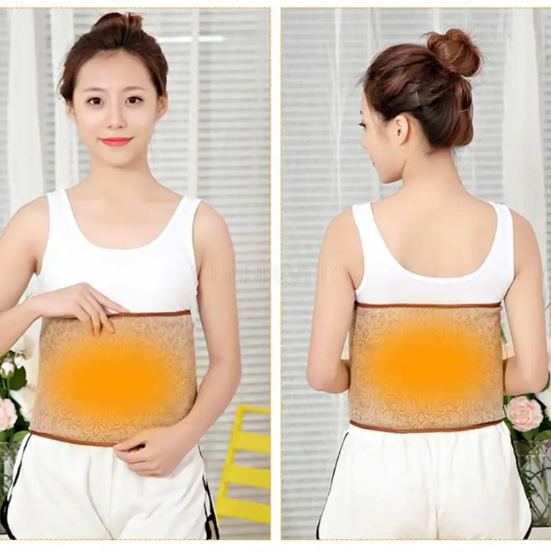Electric Heating Moxa Belt Moxibustion Warm Stomach Care Home Hot Pack Men And Women Health Care Warm Moxibustion Waist
