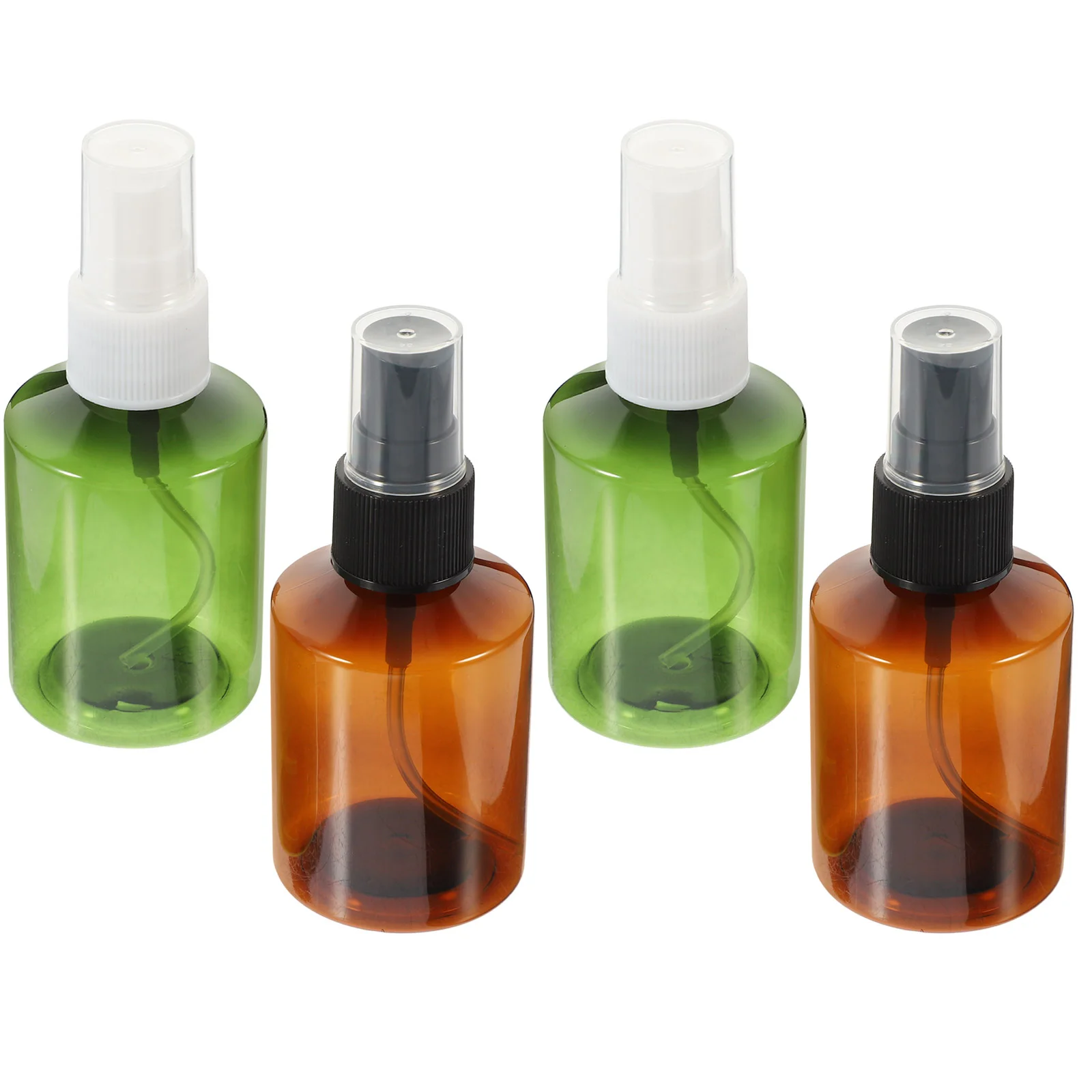 4 Pcs Fine Mist Spray Bottle For Hair Liquid Reusable Empty Bottles Refillable Portable Small for Home