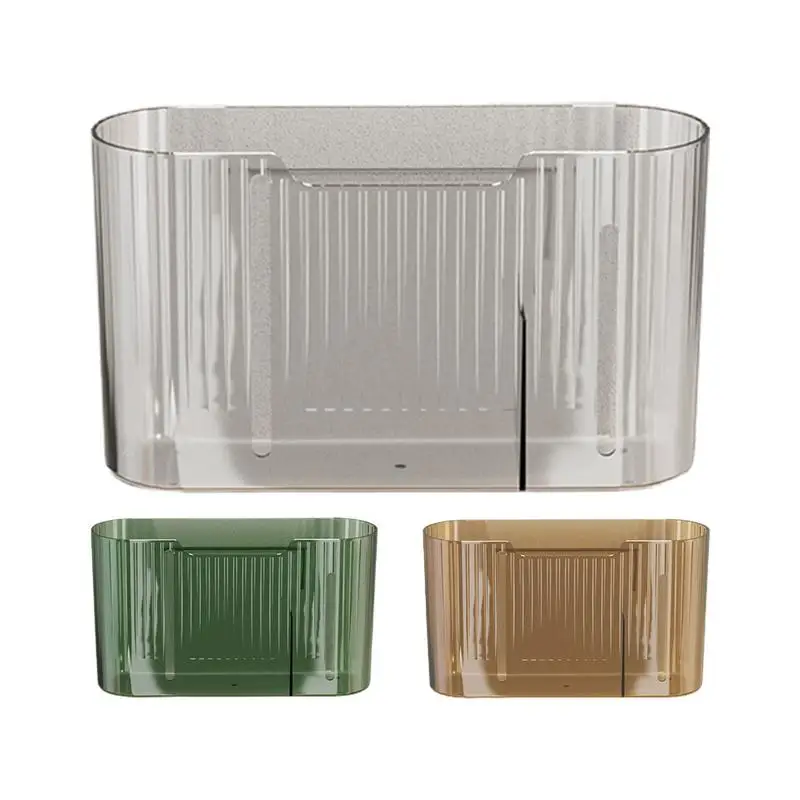 

Настенный ящик для хранения в ванной комнате для кухни без перфорации, открывающийся мешок для мусора, ящик для хранения, коробка для хранения косметики для ванной комнаты