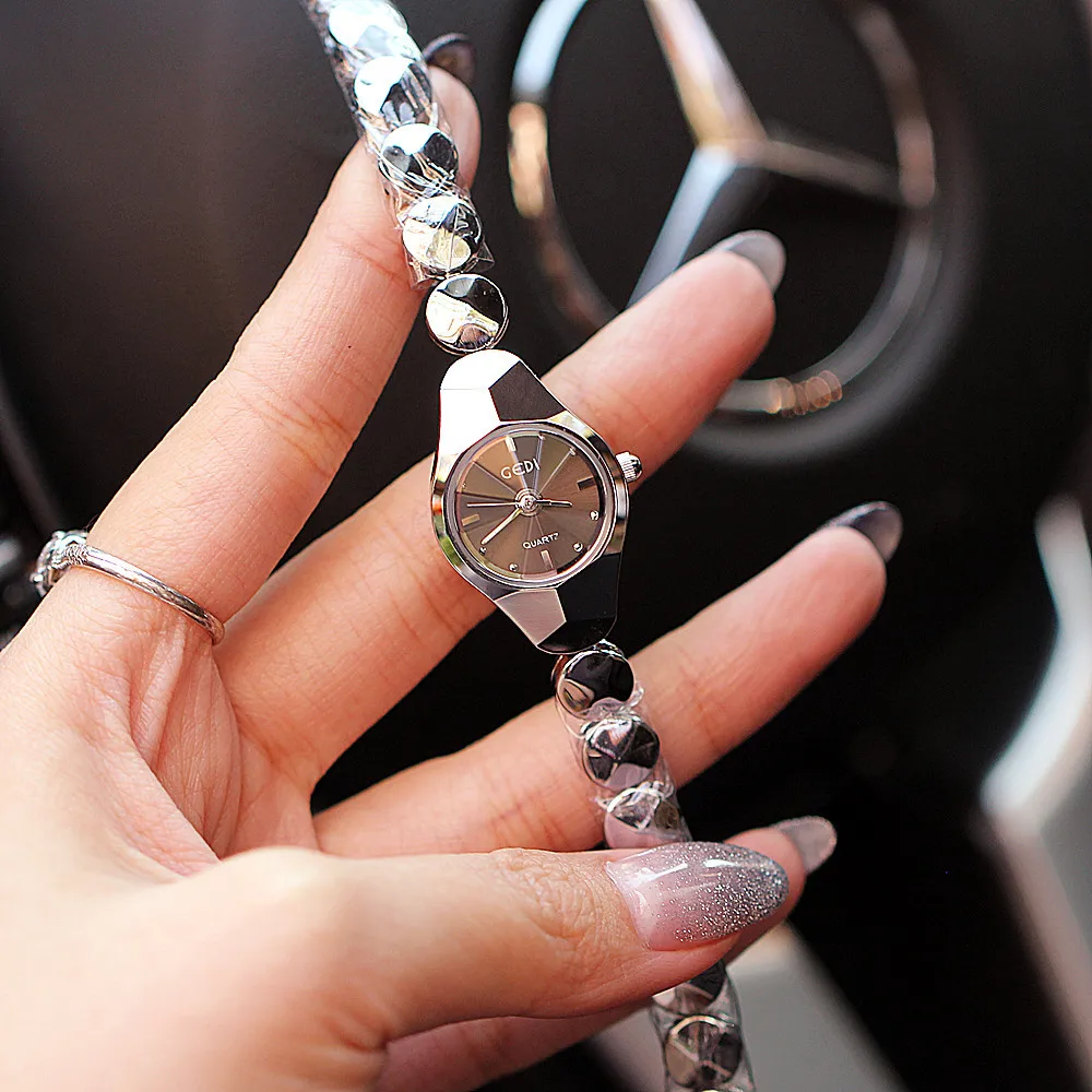 Top Luxury Brand Ceramic Watch Women Fashion Simple Waterproof Quartz Watch Lady Elegant Business Clock Women Dress Watch