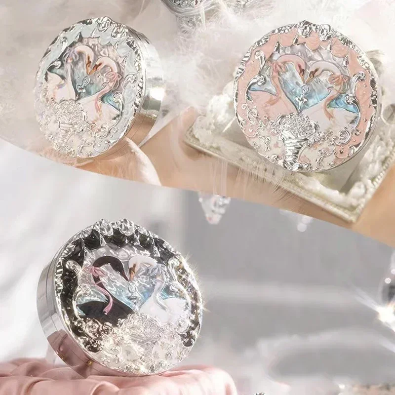 Powder Blusher Blush Powder Blush Plate Facial Blusher Flower Knows All Series Swan Ballet Blush Set