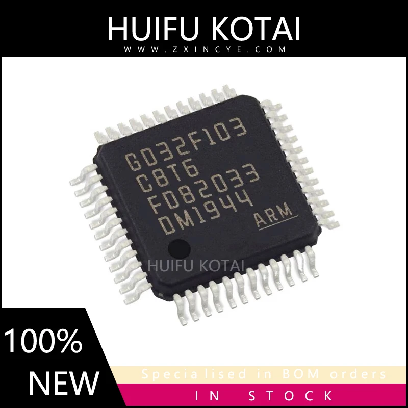 

2 шт. GD32F103C8T6 LQFP-48 Новые Товары в наличии