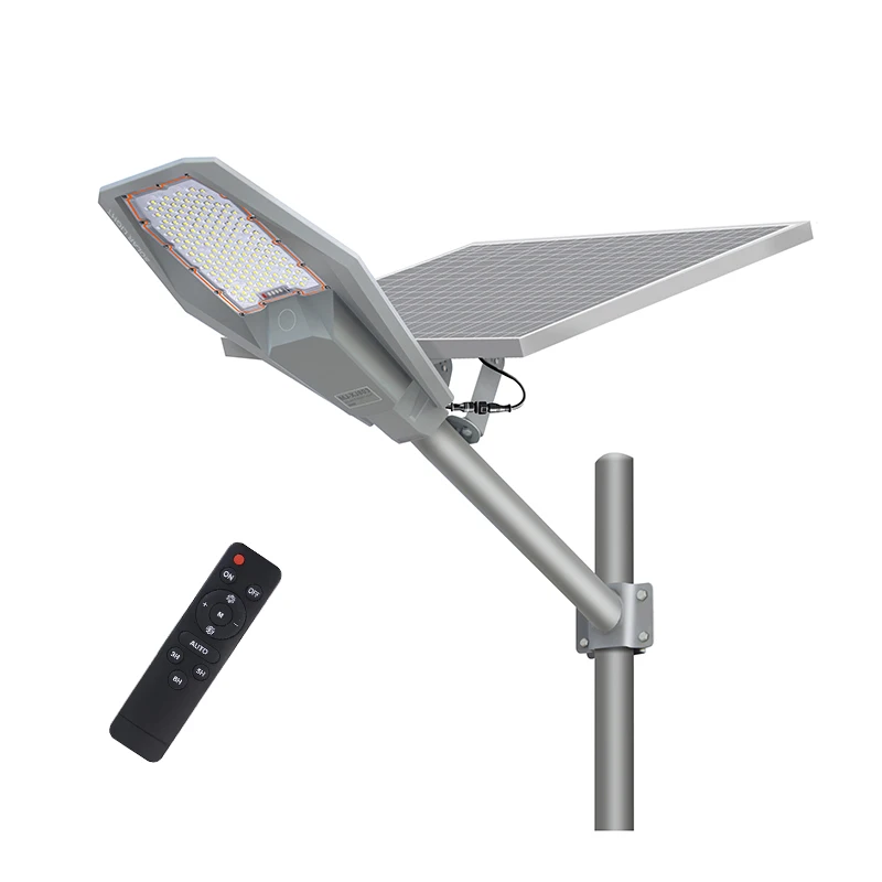 Ip67 Led Park Road Light Lampione Solare Da Esterno 400W Con 12 Ore Di Backup