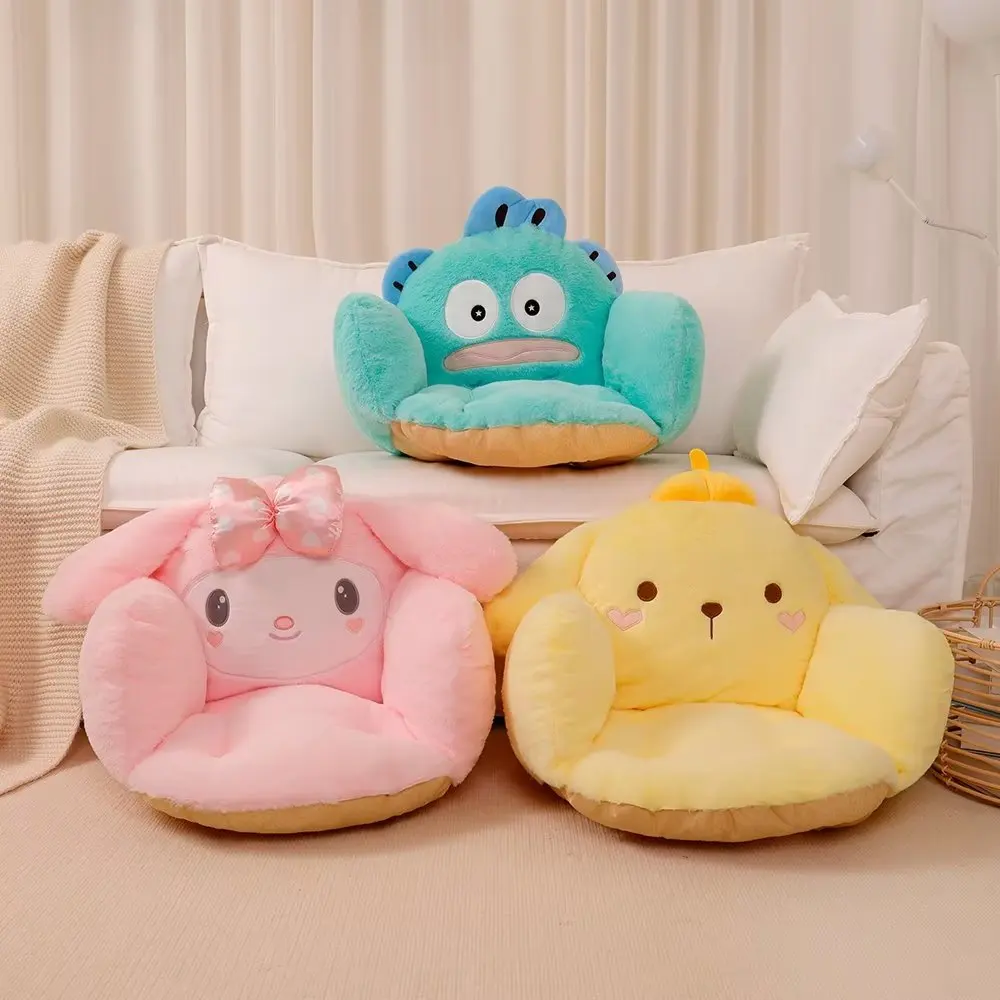 

Kawaii My Melody полакко плюшевая полностью охватывающая тепловая подушка сиденья зимняя аниме Sanrioed девушка сердце симпатичная Толстая диванная подушка