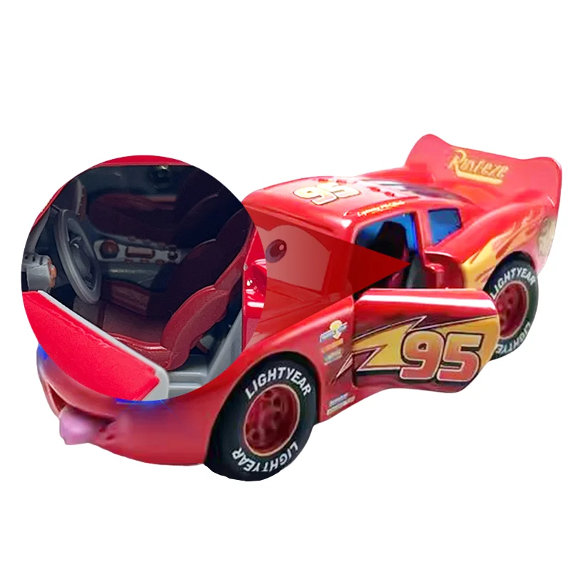 Disney Pixar Cars Lightning Mcqueen Sound and Light Edition Double