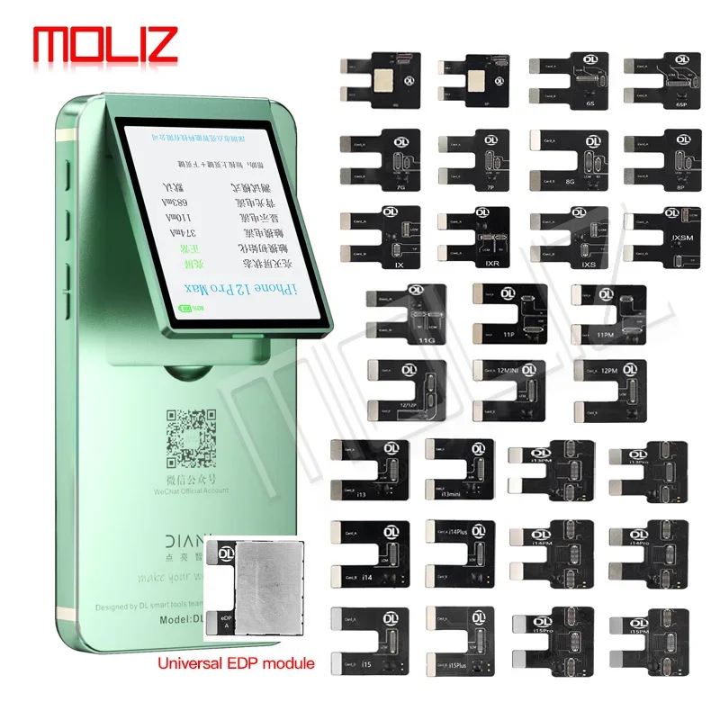 IPhone用LCDディスプレイテスター,dl400 pro,6,7,8,x,11,12,13,14,15 