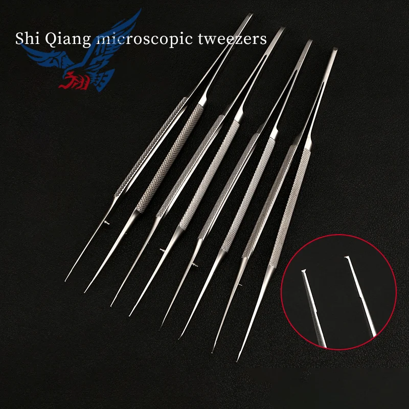 Hand surgery straight head elbow 0.15/0.3/0.4mm platform with dental surgery microforceps