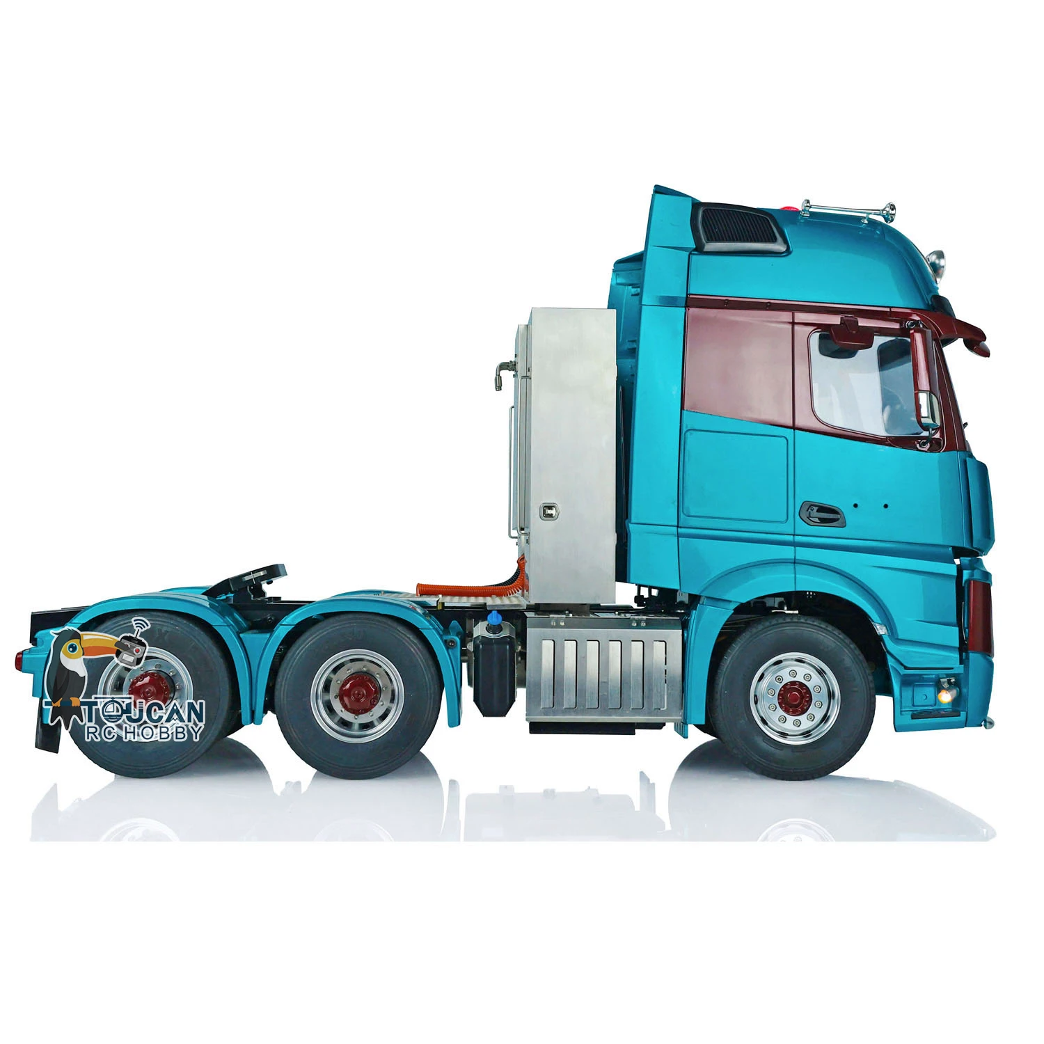 LESU 1/14 RC Tractor Truck for 1851 3363 RTR Cars With Remote Controller Receiver Toys 2-in-1 Motor ESC System THZH1382-SMT3 5
