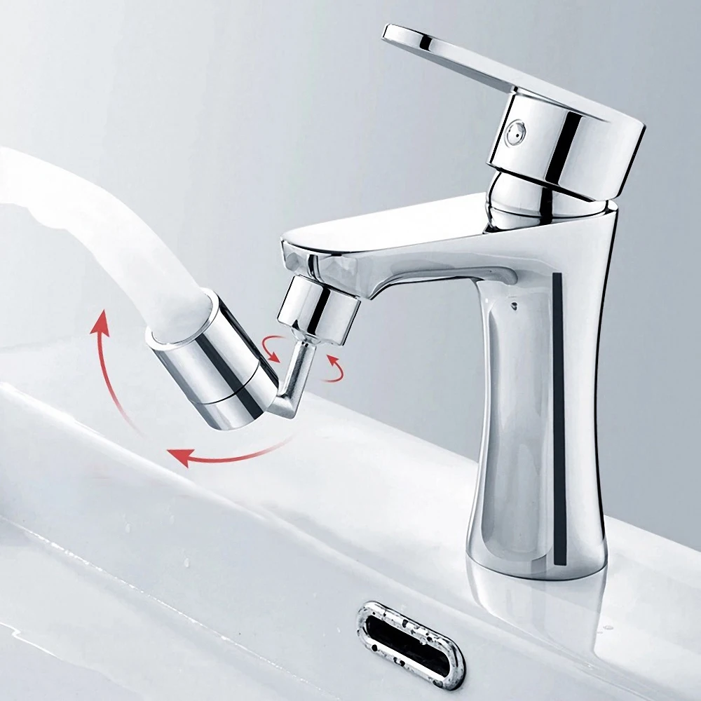 720/360 Degree Rotatable Tap Aerator Universal Splash-proof Filter Water Saving Faucet Sprayer Head Extender Adapter Nozzle