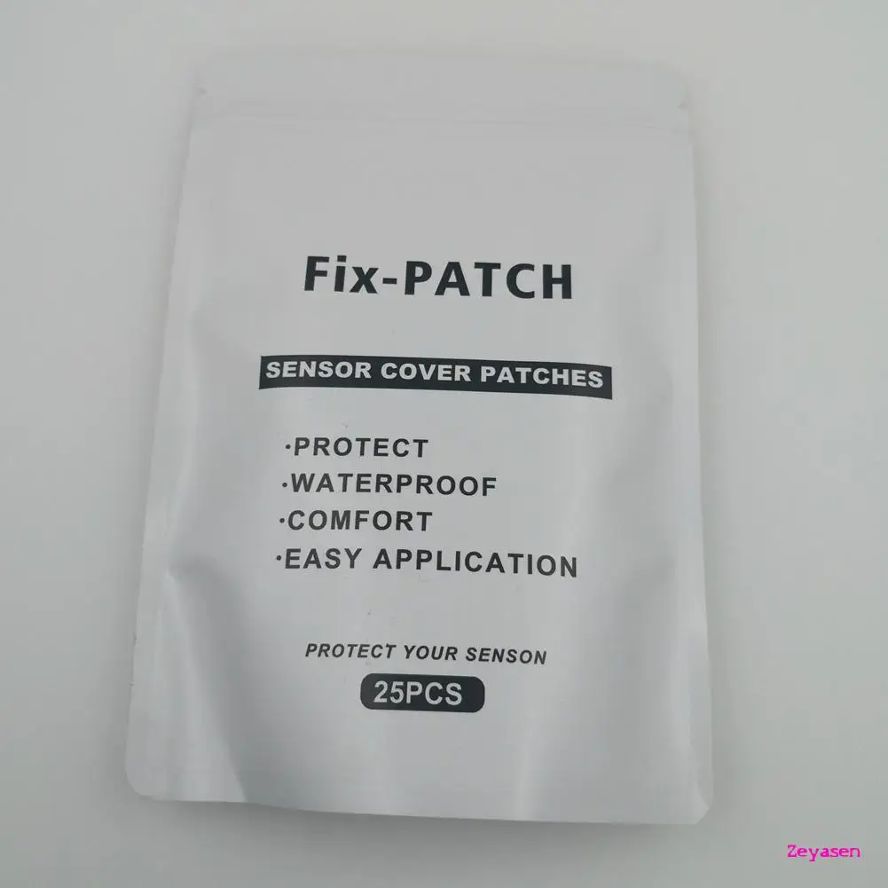 Description Picture 3 of item50pcs Transparent Waterproof Adhesive Patches Freestyle Libre Sensor Covers Patch Clear CGM Overpatch Tape Long Lasting*