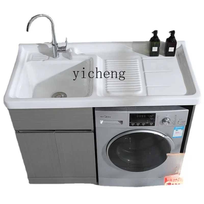 Xl Wash Armadio Tamburo Lavatrice Armadio In Ceramica Con Lavabo Mobiletto Del Bagno Tavolo Lavanderia