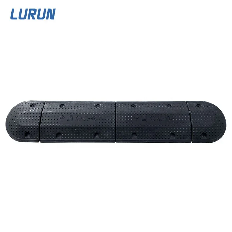 Thailand 1000mm Popular Road Rubber Speed Hump Car speed Block Speed Bump