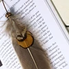 Retro Maple Leaf Dream Catcher Wind Chimes Indian Style Feather Car Pendant Dream Catcher 5