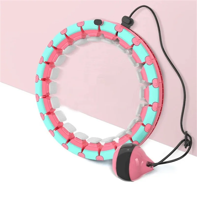 Intelligence Adjustable Sport Hoops Abdominal Thin Waist Exercise Detachable Burning Fit Gym Training Weight Loss Fitness Items