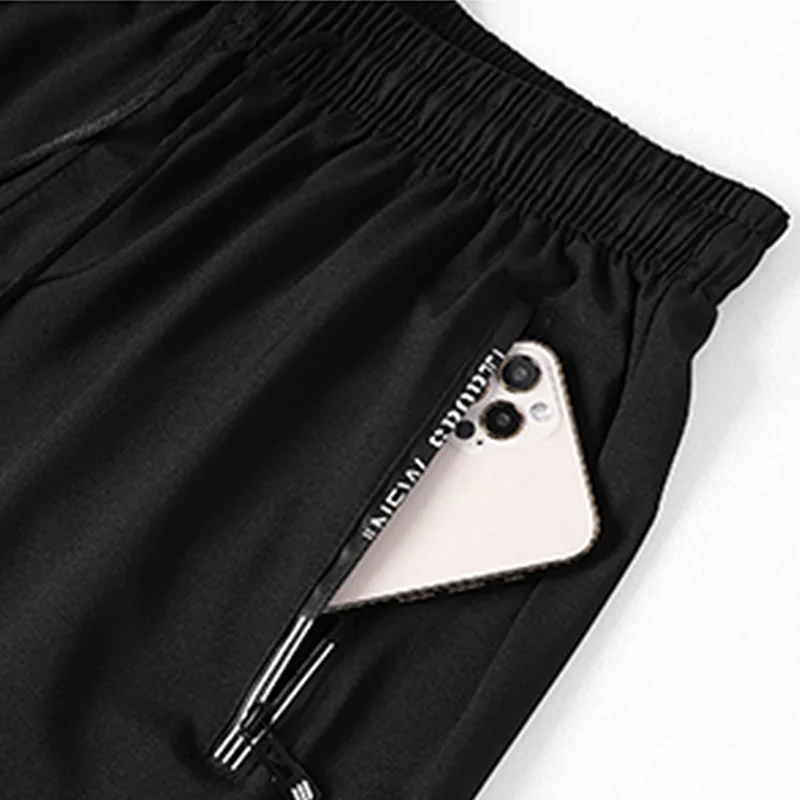 Pack of 1/2/3 Men Sweatpants 110-175kg Plus Size 1XL-7XL Casual Shorts Loose Elastic Waist Sport Pants Running Fitness Gym Pants 5