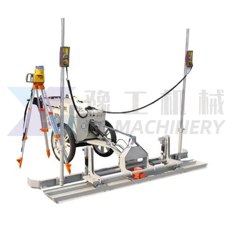 

High Efficiency 300 - 500 M3 Each Hour Concrete Laser Screed Floor Laser Leveling Machine