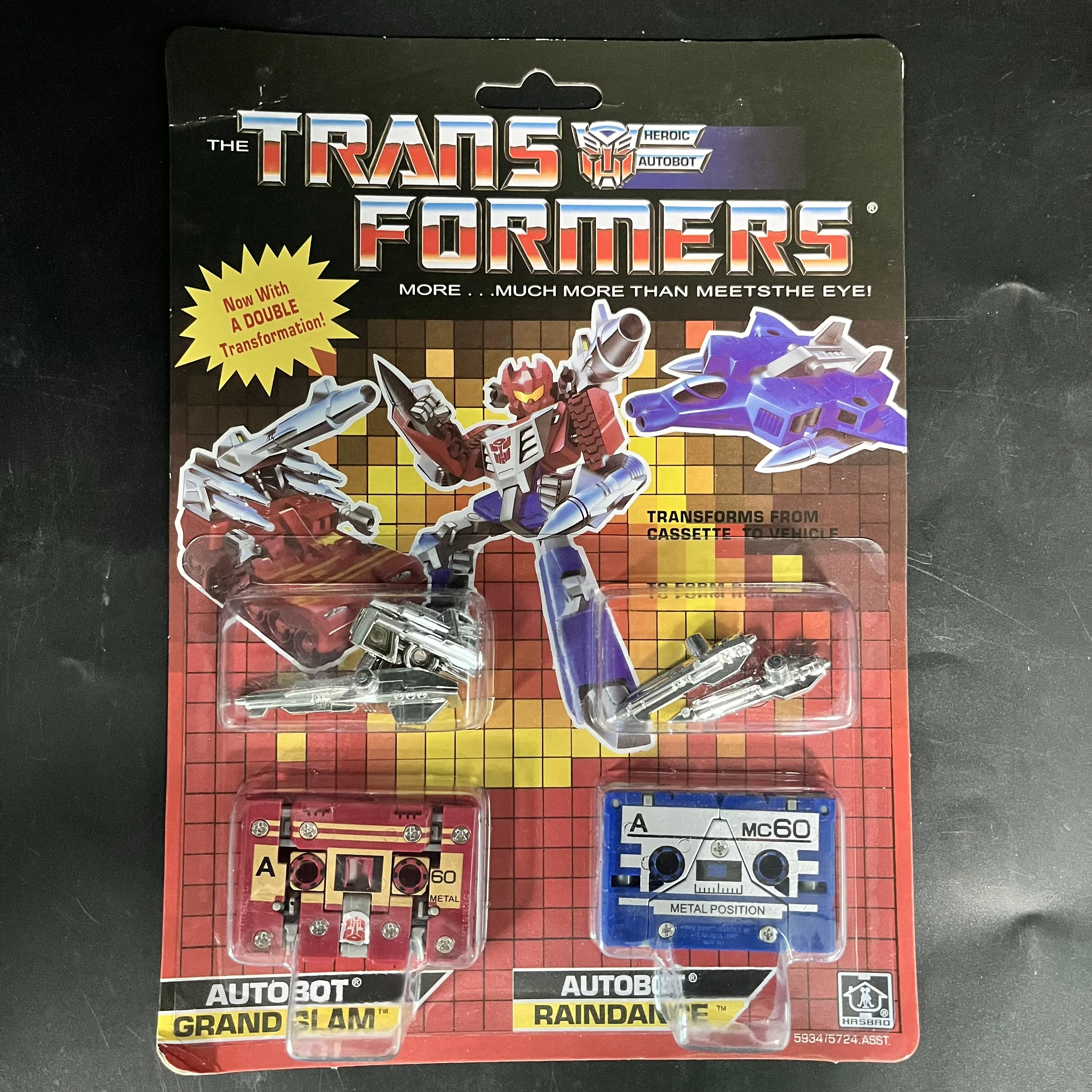 Transformers G1 Reissue Soundwave Laserbeak Frenzy Slamdance