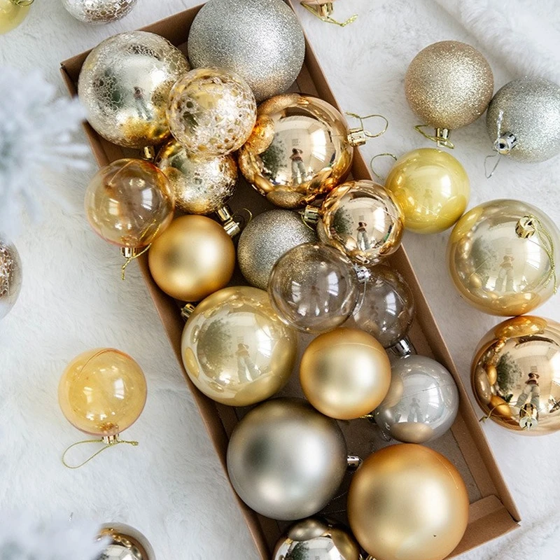 Christmas Tree Decoration Balls Christmas Tree Drop Balls 6cm/12pcs