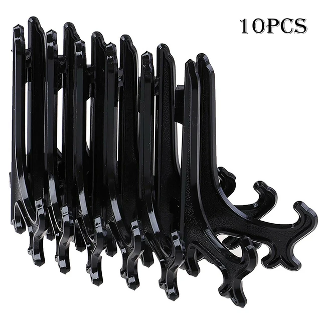 10Pcs Iron Plate Display Stands Metal Easel Stand for Picture