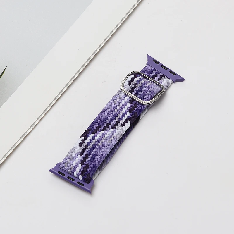 Braided Nylon Elastic Loop Strap