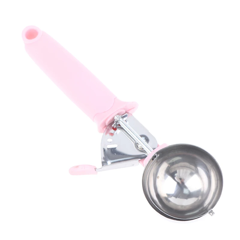 Ice Cream Scoop Ice Cream Scoop Stainless Steel Spoon Metal cream Cookie Baller Ball Maker Melon Fruit Kitchen Tools