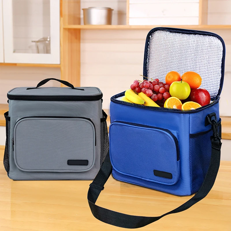Travel Bag Essentials Organization Storage Large Lunch Bag 16L/24 Can, 2  Compartments Cooler Lunch Box For Men Work - AliExpress