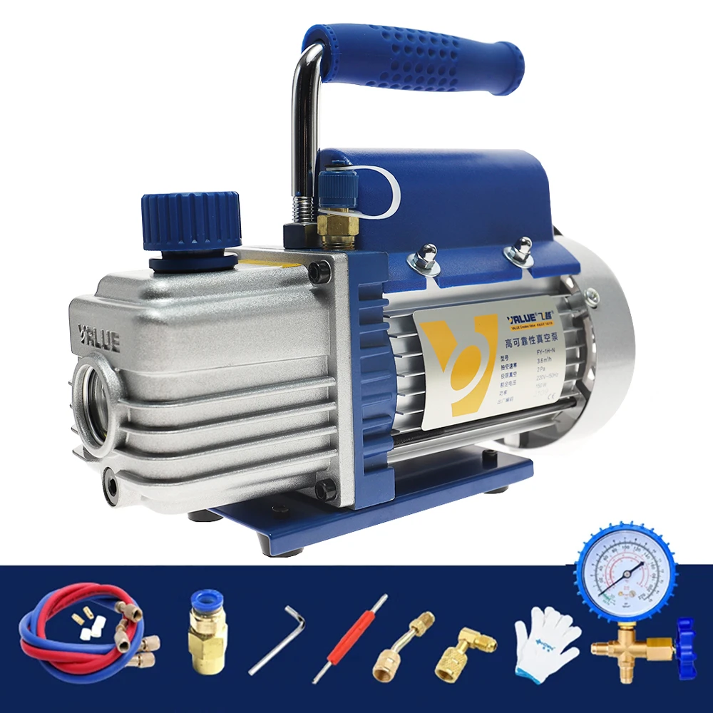 VALUE Refrigerant Vacuum Pump 220V Refrigerant Vacuum Pump for 1P Air
