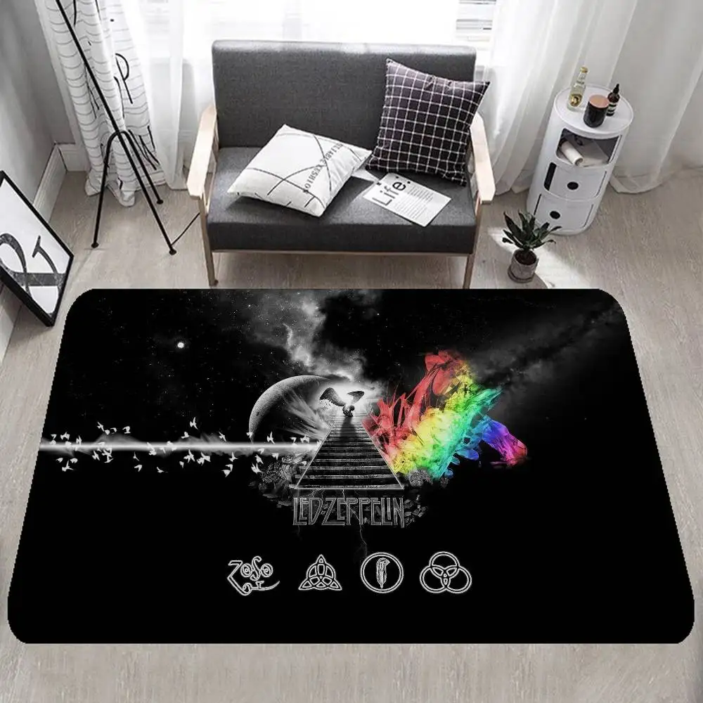 Vintage Band L-Led Z-Zeppelin Long Rugs Cheaper Anti-slip Modern Living ...