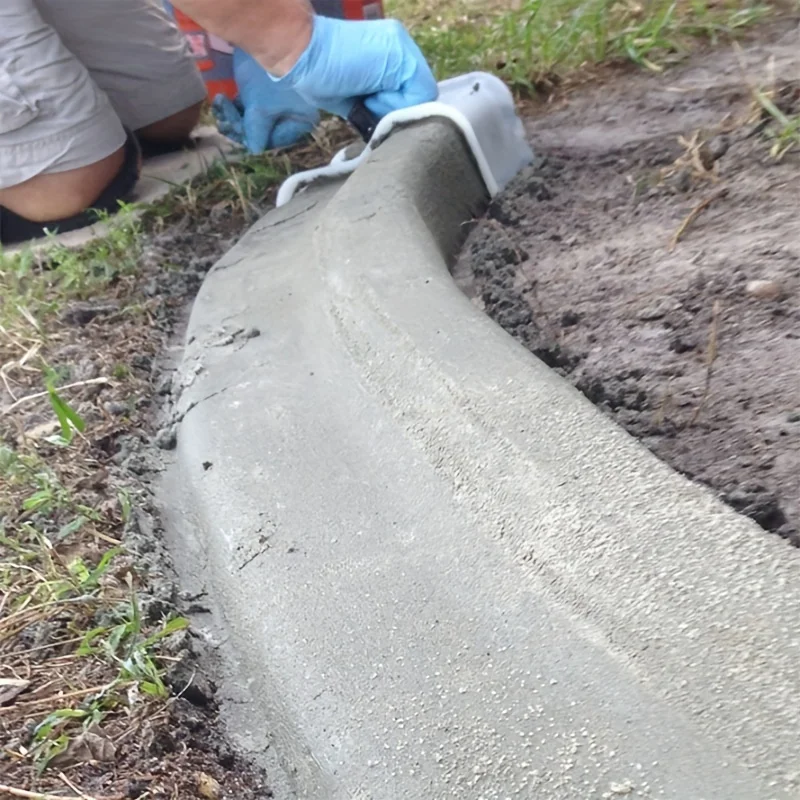 Garden wall concrete application shaping tool, garden homemade concrete fence tool, beach sand stacking tool