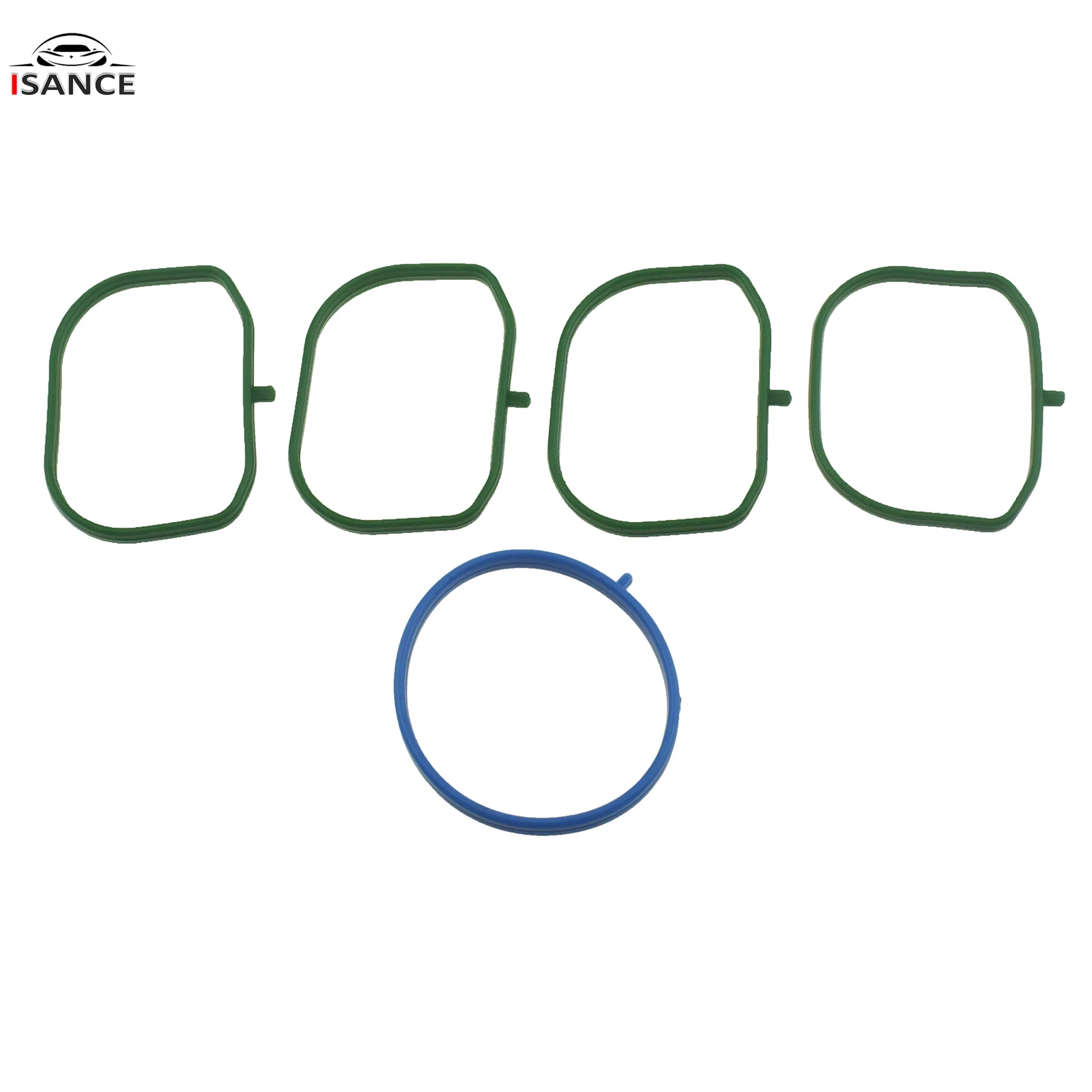 4PCS Intake Manifold Gasket Valve Gasket Mazda 3 2005-12 2.0 Mazda 5 2005-2015 6 2002-2010 2.0 2.3 GG GH LF01-13-111
