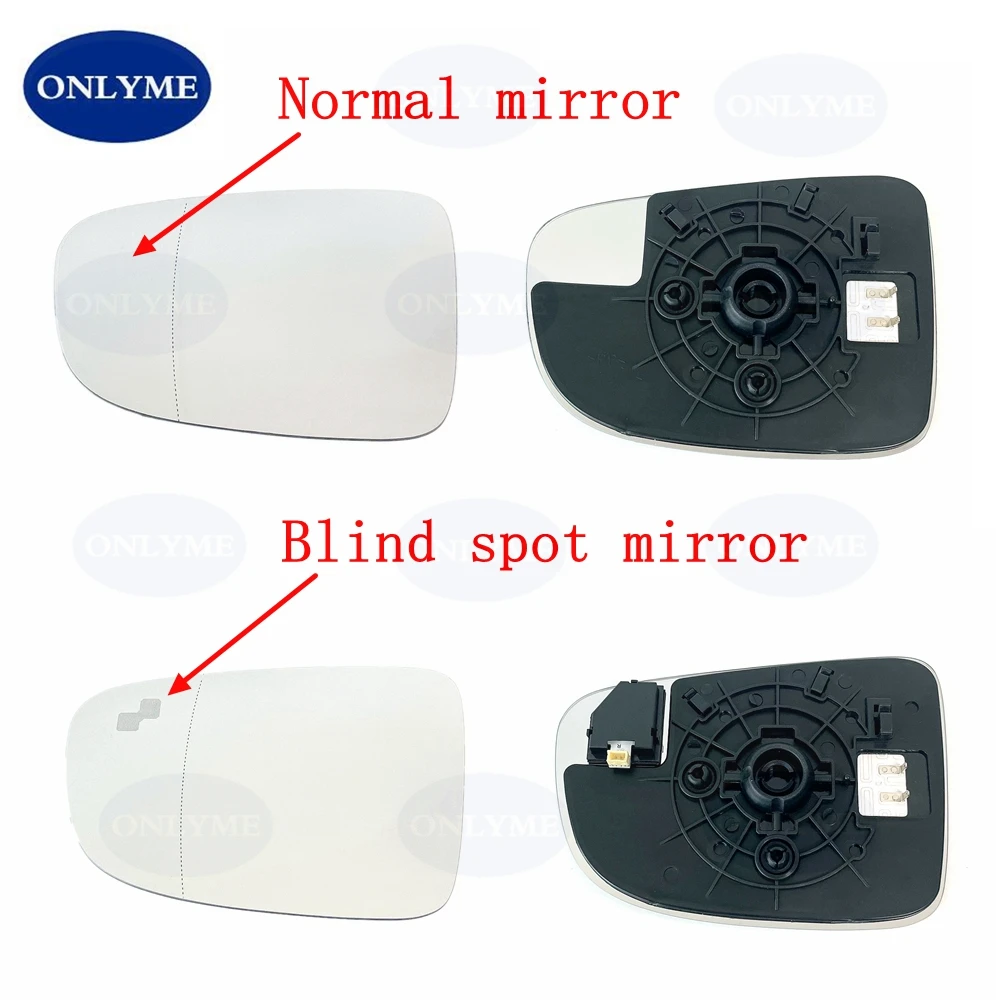 Car Wide Angle Heated Blind Spot Mirror Glass For Mazda 6 series 2013 14 15 16 17 18 19 20 / 2 series (2015-2020) /3 (2013-2019) 1