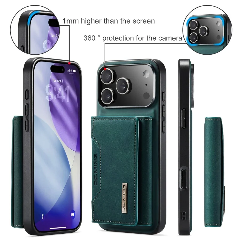 Premium Magnetic Leather Wallet Phone Case – Luxury Flip Cover Coque
