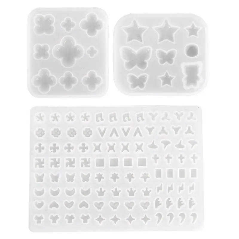 A52E Elegante, robuste Silikon-Ohrringform, Dekoration für die Schmuckherstellung, Zubehör für Bastelbedarf, Wohnaccessoires – Detail 9