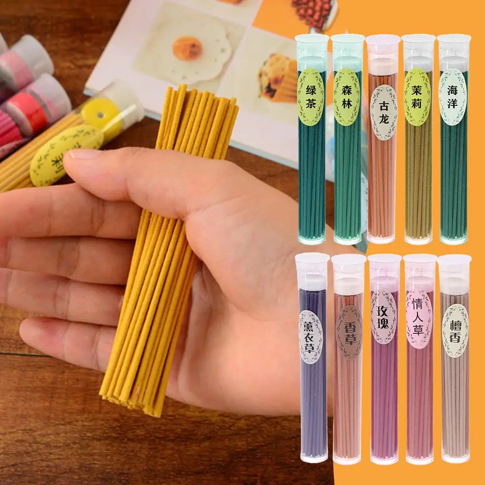 

60 Sticks Boxed Incense Aromatherapy Fragrance Spices Indoor Burners Air Air Sandalwood Incense Fresh Natural Spices Clean N2P6
