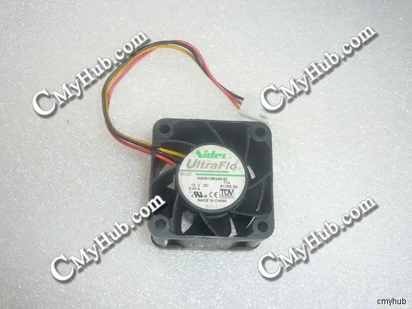 

Для Nidec W40S12BGA5 52 T10 DC12V 0.40A 4028 4 см 40 мм 40x40x28 мм, 3-контактный охлаждающий вентилятор W40S12BGA5-52 T10 W40S12BGA5 52