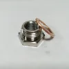 M18 x 1.5 MM to M12 x 1.25 MM Exhaust O2 Oxygen Sensor Spacer Reducer Adapter Connector Accessories 6