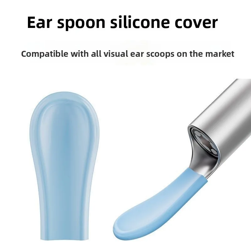 Silicone Ear Spoon Replacement Tips For Ear Wax Removal Tool_voghion.com
